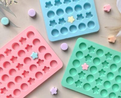 STAR & ROUND SHAPE GUMMY MOLD