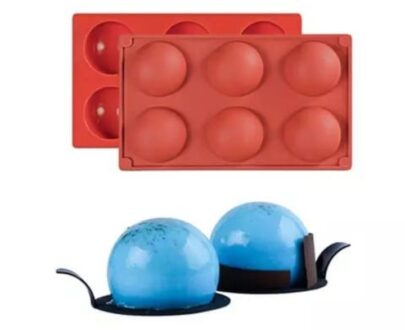 SEMI SPHERE MOLD-6 CAVITIES